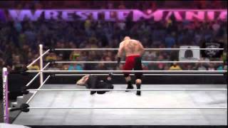 Undertaker VS Brock Lesnar  WrestleMania 30 Full Match [upl. by Llebyram]