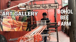 Awesome And Traditional Raffia Weaving At The Bohol Bee Farm [upl. by Ymled]