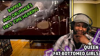 RAPPER AND DRUMMERquotS FIRST TIME HEARING Queen  Fat Bottomed Girls [upl. by Nahtal]