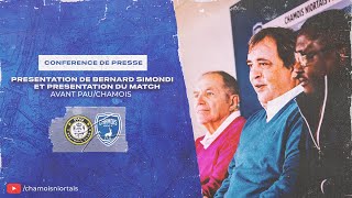 Présentation de Bernard Simondi et point presse avant PauChamois [upl. by Baerl]