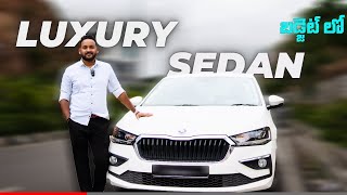 Skoda Slavia Car Review in Telugu Budget Luxury Sedan  Meher Gearhead cars meher gearheads car [upl. by Belicia]