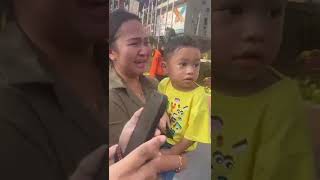 Deaf boy able to speak after being blessed by Pope Francis in Indonesia [upl. by Salohcim]