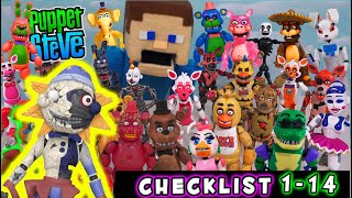 FNAF FUNKO Articulated Series 114 Checklist 5inch Figures 20162024 Five Nights at Freddys RUIN [upl. by Esilrahc]