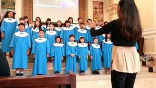 Children Choir quotMay the Lordquot in Edelweiss Tune [upl. by O'Dell]