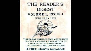 The Readers Digest Volume 1 Issue 1 by Various read by Various  Full Audio Book [upl. by Christiano]