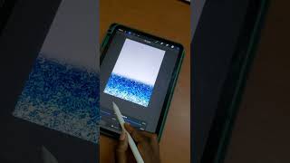 How to draw water ripples drawingforbeginners procreate drawingshorts art drawingtutorial [upl. by Vivl]