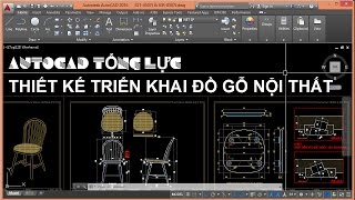 Autocadtongluc  Triển khai đồ gỗ nội thất  video 1 welcome [upl. by Tinaret580]