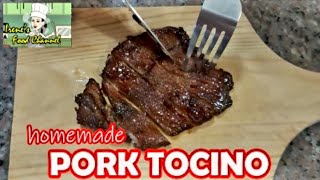 PORK TOCINO RECIPE FILIPINO STYLE [upl. by Sonitnatsok]