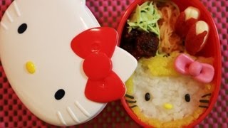 Kracie Arrange quotHello Kitty Bento Candyquot [upl. by Ahsropal]