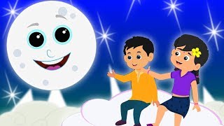 Chanda Mama Kitne Pyare  Hindi Bal Geet  Hindi Nursery Rhymes  Kids Rhymes  चंदा मामा [upl. by Shantha]