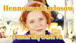 Hennowanie ziołowanie włosów z marką Sattva [upl. by Edbert839]