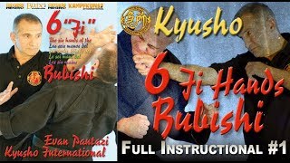 Kyusho Jitsu The 6 Ji Hands FULL Instructional Sequence [upl. by Robert]