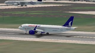 Anadolujet A320 Take Off [upl. by Duffy]