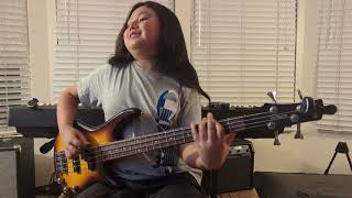 Slipknot quotDualityquot Bass cover by 11 yo [upl. by Colton357]