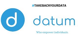 Brief introduction to DATUM  TakeBackYourData [upl. by Branca365]