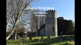 Church Of St Mary Great Shefford West Berkshire UK  4k English Countryside Church Tour [upl. by Ahern]