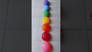 Seven 7 Color 🌈 Balloon Popping asmr satisfying [upl. by Kristopher292]