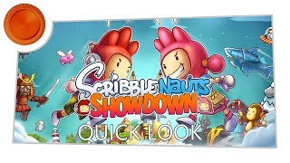 Quick Look  Scribblenauts Showdown  Xbox One [upl. by Ayikin]