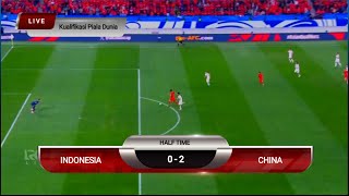 Highlight Gol China ke Gawang Timnas Indonesia Indonesia 0  2 China  Gol Babak Pertama [upl. by Harak]