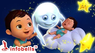 चंदा मामा दूर के  Chanda Mama Door Ke  Hindi Rhymes amp Hindi Kids Poem  Infobells [upl. by Rickard]