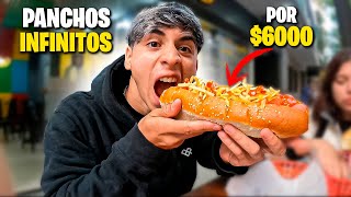 TODOS los PANCHOS que puedas COMER por solo 6000  Día del pancho 🌭 [upl. by Guglielma825]