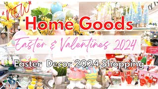 HOMEGOODS EASTER 2024 amp VALENTINES DAY DECOR SHOP WITH ME [upl. by Zeeba]