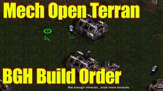 Starcraft Brood War Beginner Guide Basic Strategy  Terran Mech Open  Big Game Hunters Build Order [upl. by Arretahs]