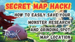 How To Save Map Coordinates  Secret Map Hack  Ragnarok Origin Global [upl. by Ellesij323]