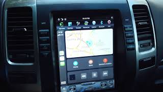 Tesla style 104quot vertical screen radio on the GX470  Tips and tricks [upl. by Labaw]