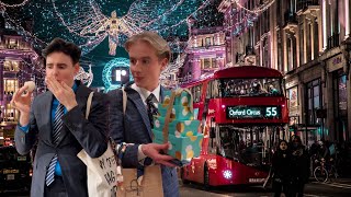 IT’S CHRISTMAS IN LONDON Visiting Hamleys and showing Fortnum amp Mason at Christmas time [upl. by Ahsenroc921]