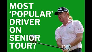 Most Used Drivers Driver Lofts and Driver Shafts On The Champions Tour [upl. by Niwrehs]