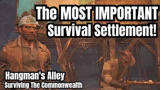 Surviving The Commonwealth How to Unlock Hangmans Alley Modded Survival fallout4 fallout4survival [upl. by Sudnor]