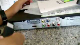 Unboxing DVD Player Philips 3980K [upl. by Htidra]