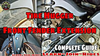 Tamang pag Install ng Tire Hugger at Front Fender Extension NMAX Accessories [upl. by Caryl579]