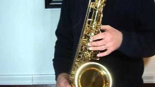 Yanagisawa T 901 Pro Tenor Sax [upl. by Mihar]