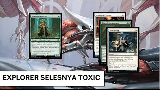 MTG Arena Explorer  Poisoning the Discourse With GreenWhite Toxic [upl. by Hulburt]