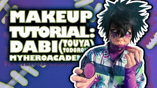 BNHA Dabi Makeup Tutorial  Cryptid Corner [upl. by Kacey]