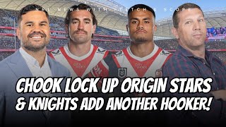 NRL  Connor Watson amp Spencer Leniu resign with the Roosters amp Knights land Eels young gun [upl. by Thorley711]