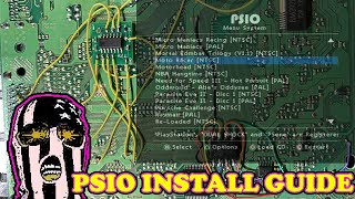 How To  Install PSIO  SD Card Setup  PS1 ODE DEVICE [upl. by Carmelita]