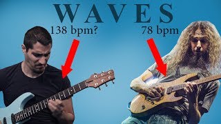 Waves by Guthrie Govan but everytime it loops its 10bpm faster w MISTAKE COUNTER [upl. by Pani]