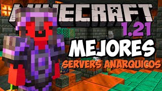 Los Mejores SERVIDORES ANARQUICOS 121 JAVA y BEDROCK [upl. by Kay]