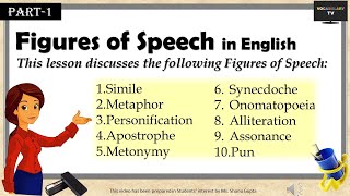 Top22 Figures of Speech in English Part1 [upl. by Tate]