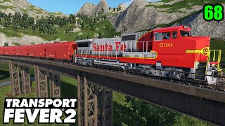 Modern Train Cars  Transport Fever 2 [upl. by Nivlag]