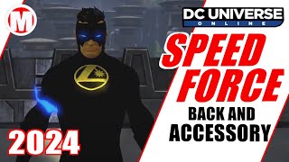 DCUO Speed Force Back Piece and Accessory [upl. by Joyan]