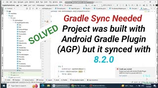 Gradle sync needed android studio [upl. by Buck]