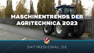 ElektroBagger und BioTreibstoff Maschinentrends der Agritechnica 2023 [upl. by Adnalram465]