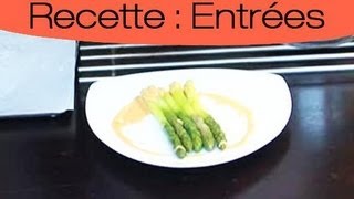 Recette facile  asperges à la crème et paprika [upl. by Acimehs]