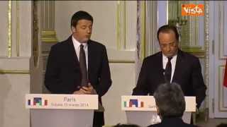 Matteo Renzi parla francese [upl. by Timus]