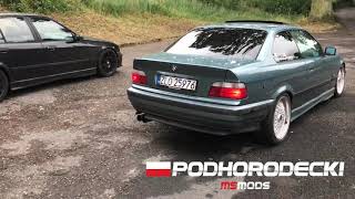 ✪MSMODS✪ BMW E36 320i Coupe M50B20 VANOS MS401 PopCorn PopampBangs Szybsza Odcinka modyfikacja [upl. by Ttehr309]