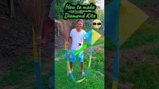 Diamond Kite Tutorial 🪁Happy 1000 Subscribers 🤗  Rodgin Vlogs TV [upl. by Ysirhc781]